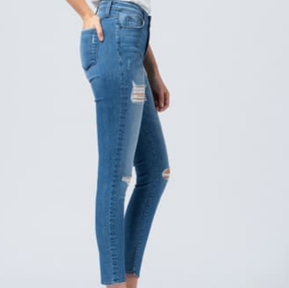 FLYING MONKEY Distressed Skinny Jeans - Picture 2 of 5